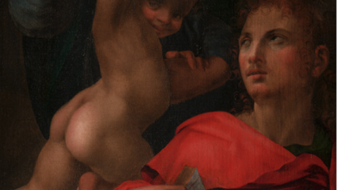 Rosso Fiorentino, Madonna and Child with Saint John the Evangelist, MET
